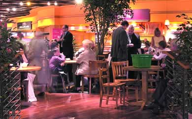 Megastore food court