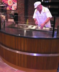 Megastore hotplate unit