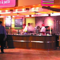 Pasta & Pizza counter